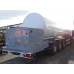 Semi-trailer for nitrogen, oxygen, argon